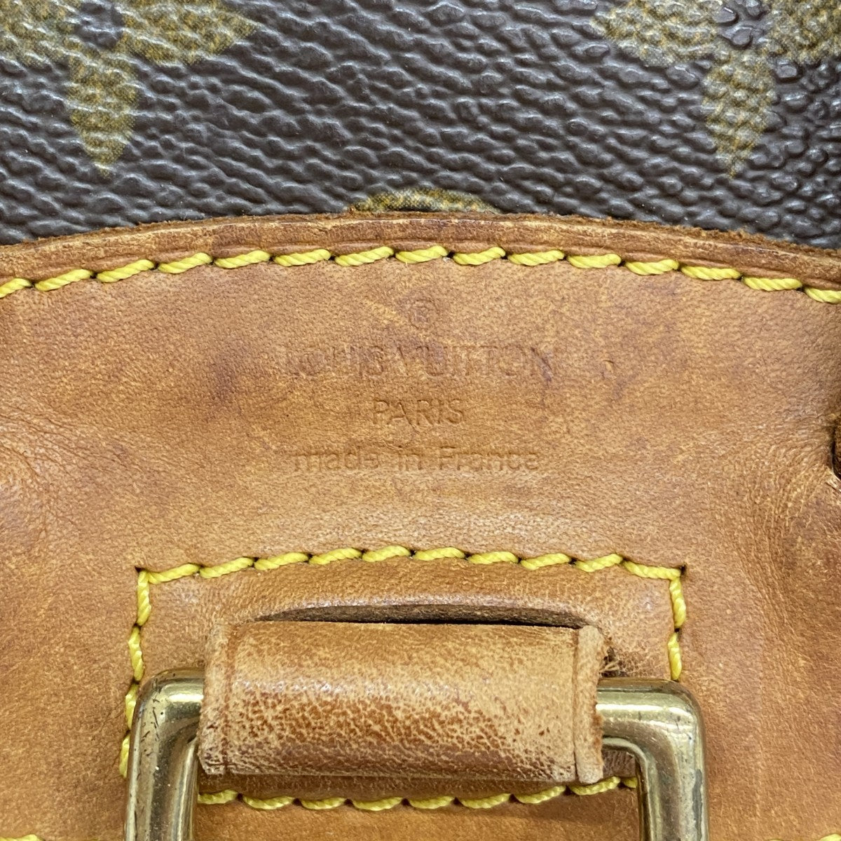 【6fe6860】ルイヴィトン リュック・デイパック モノグラム ミニモンスリ M51137 ブラウン【中古】レディース
