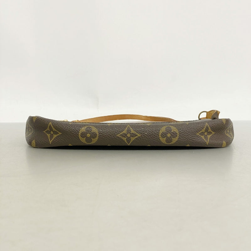【6fe6864】ルイヴィトン ポーチ モノグラム ポシェットアクセソワール M51980 ブラウン【中古】レディース