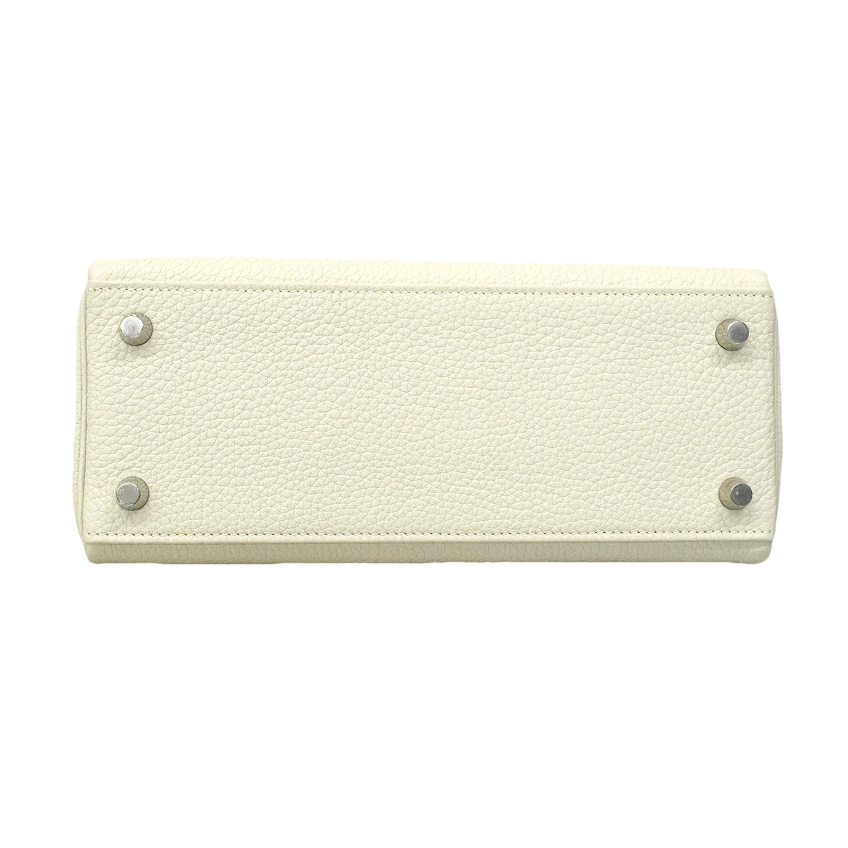 【6fe6866-g】エルメス ハンドバッグ ケリー25 トゴ グリペール シルバー金具 B刻印 2wayバッグ【中古】レディース