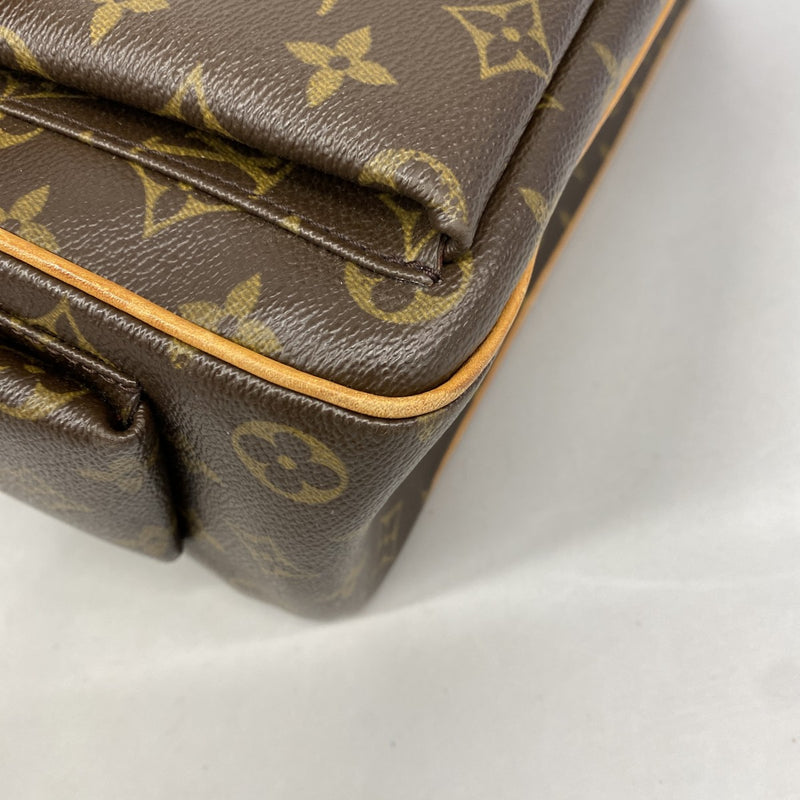 【6fe6870】ルイヴィトン トートバッグ モノグラム ミュルティプリシテ M51162 ブラウン【中古】レディース