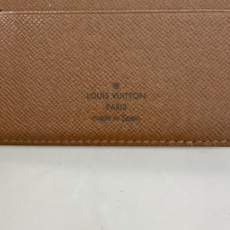 【6fe6877】ルイヴィトン カードケース モノグラム ポルトビエ9カルトクレディ M60930 ブラウン【中古】メンズ レディース ユニセックス