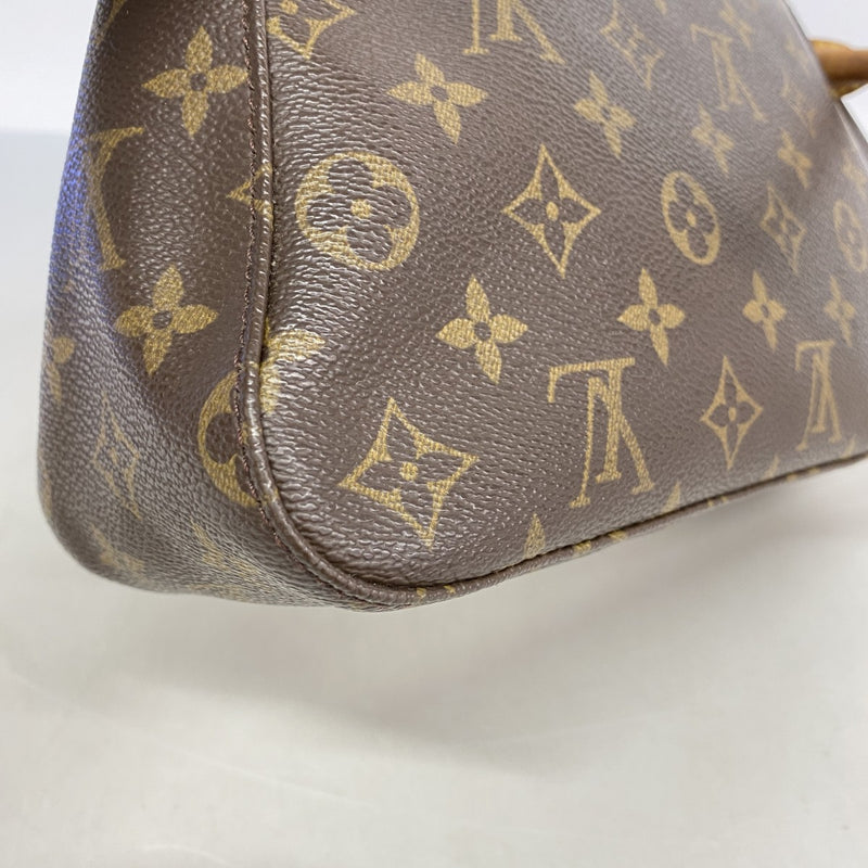 【6fe6881】ルイヴィトン ショルダーバッグ モノグラム ミニルーピング M51147 ブラウン【中古】レディース