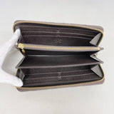 【6fe6884】ルイヴィトン 長財布 モノグラム・ミニラン ジッピーウォレット M95235 エベヌ【中古】レディース