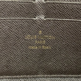 【6fe6884】ルイヴィトン 長財布 モノグラム・ミニラン ジッピーウォレット M95235 エベヌ【中古】レディース