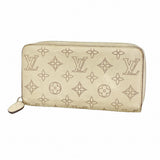 【6fe6886】ルイヴィトン 長財布 マヒナ ジッピーウォレット M69821 ベージュ【中古】レディース