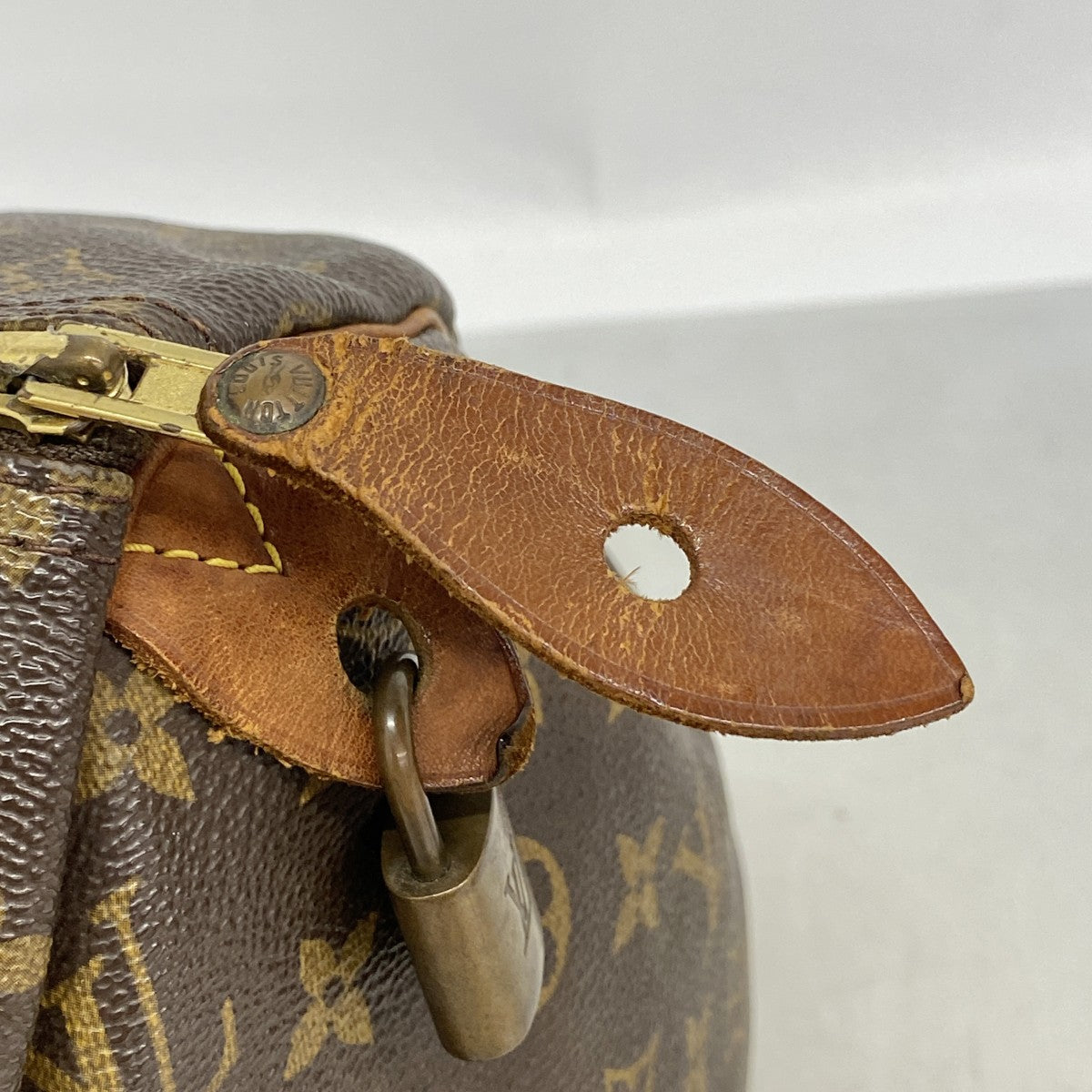 【6fe6906】ルイヴィトン ハンドバッグ モノグラム スピーディ30 M41108 ブラウン【中古】レディース