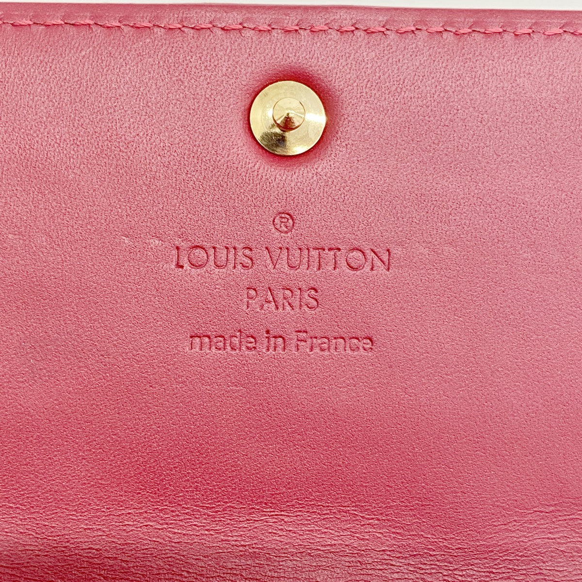 【6fe6909】ルイヴィトン 長財布 ヴェルニ ポルトフォイユサラ M93530 ポムダムール【中古】レディース