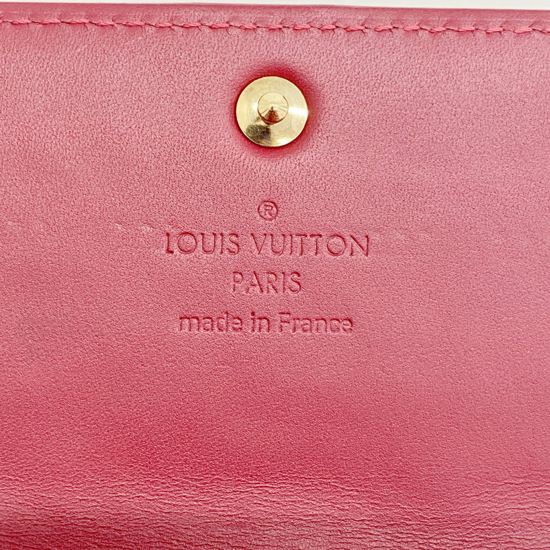 【6fe6909】ルイヴィトン 長財布 ヴェルニ ポルトフォイユサラ M93530 ポムダムール【中古】レディース