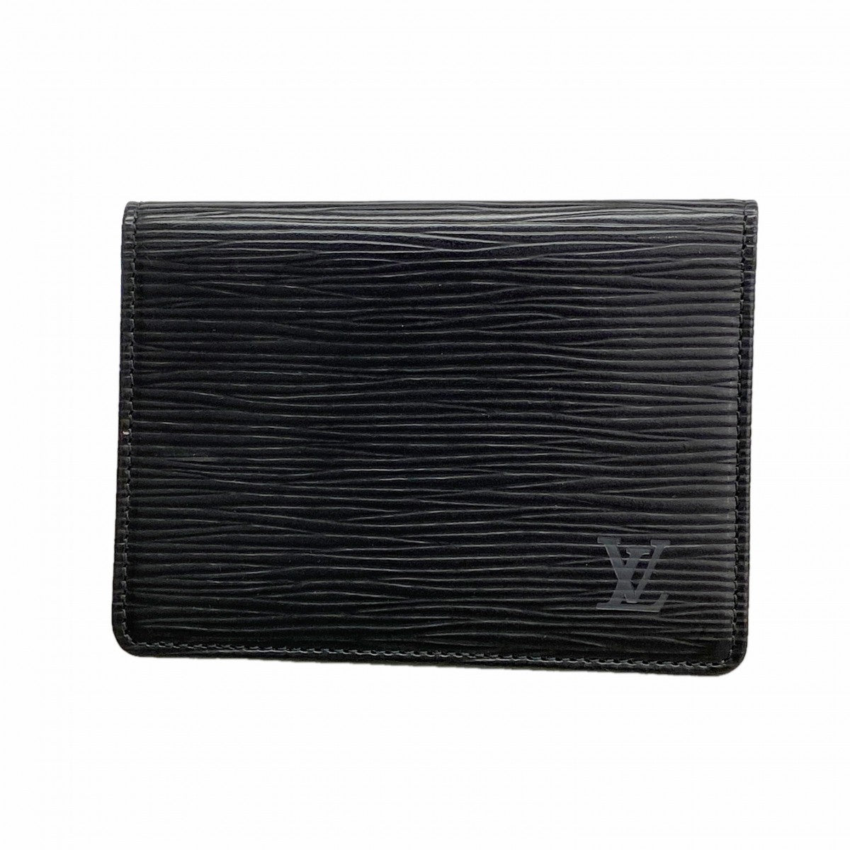 【6fe6910】ルイヴィトン カードケース エピ ポルト2カルトヴェルティカル M63202 ノワール【中古】メンズ レディース ユニセックス