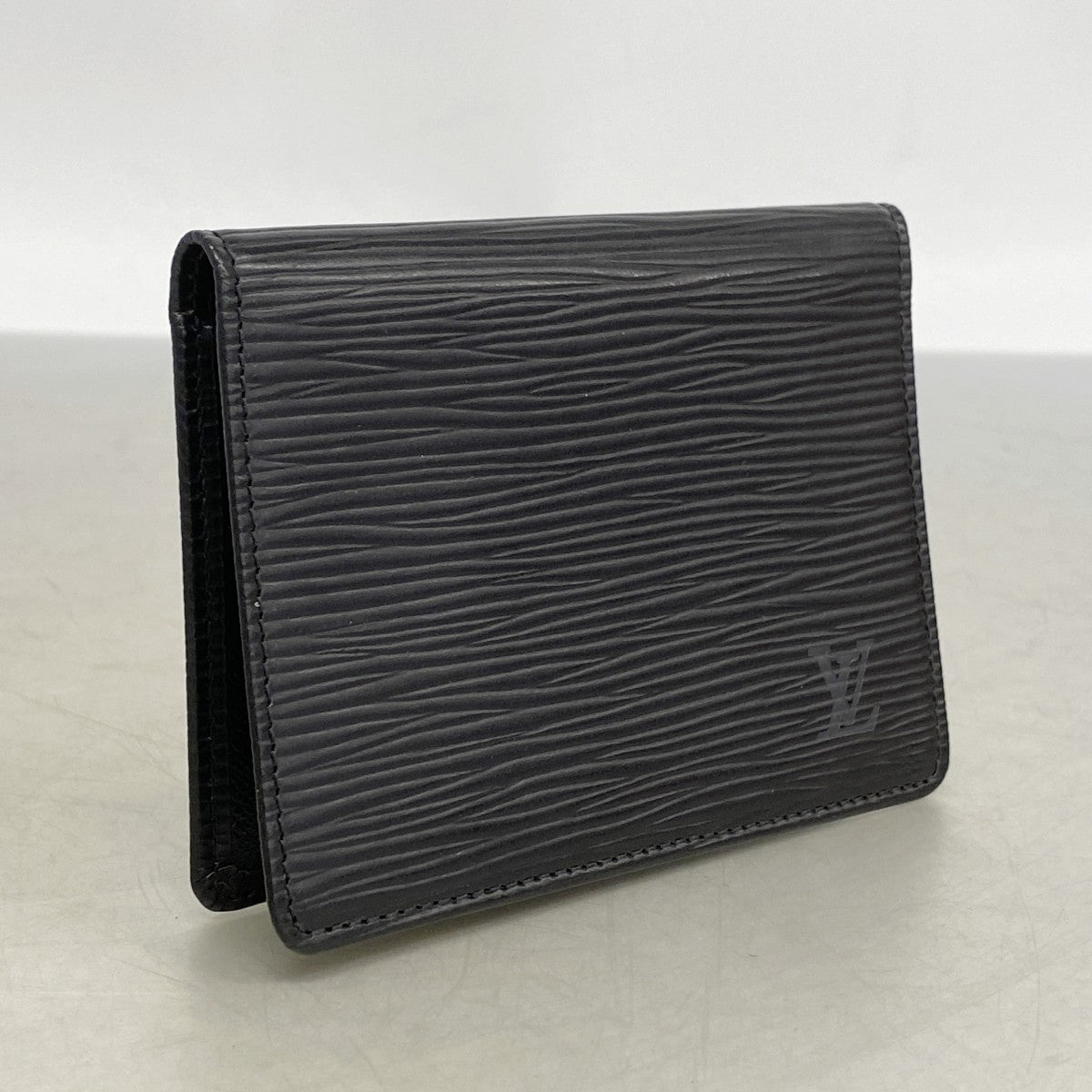 【6fe6910】ルイヴィトン カードケース エピ ポルト2カルトヴェルティカル M63202 ノワール【中古】メンズ レディース ユニセックス