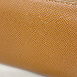 【6fe6916】エルメス 長財布 アザップロングシルクイン ヴォーエプソン ゴールド シルバー金具 □R刻印【中古】メンズ レディース ユニセックス