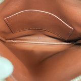 【6fe6918】エルメス ポーチ カレポケット スイフト ジョーヌアンブル シルバー金具 D刻印【中古】レディース