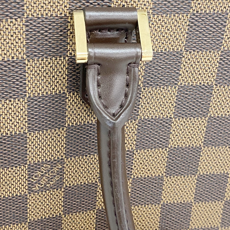 【6fe6921】ルイヴィトン ハンドバッグ ダミエ トリアナ N51155 エベヌ【中古】レディース