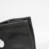 【6fe6929-k】シャネル チェーントート キャビアスキン ブラック ゴールド金具【中古】レディース