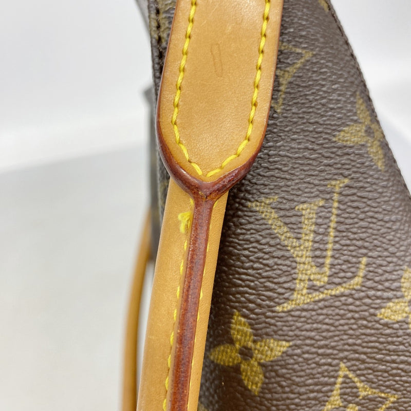 【6fe6942】ルイヴィトン ショルダーバッグ モノグラム ルーピングMM M51146 ブラウン【中古】レディース