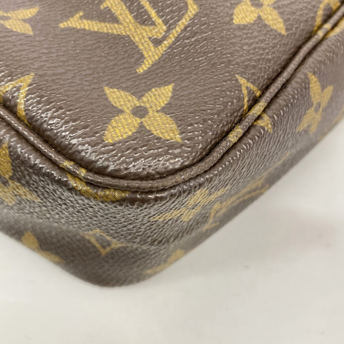 【6fe6946】ルイヴィトン ポーチ モノグラム トゥルーストワレット23 M47524 ブラウン【中古】レディース