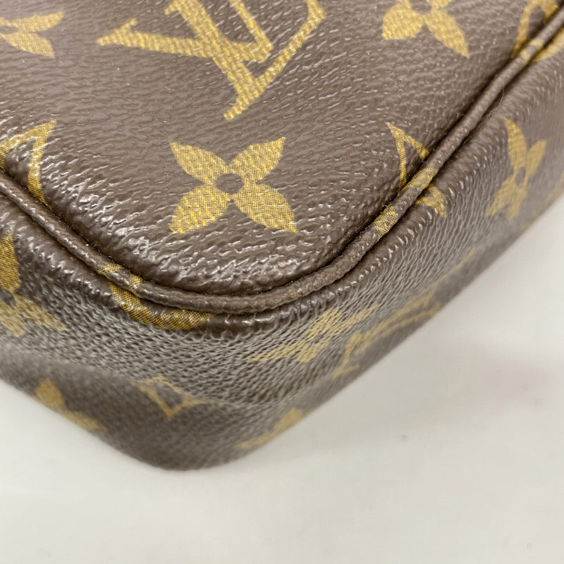 【6fe6946】ルイヴィトン ポーチ モノグラム トゥルーストワレット23 M47524 ブラウン【中古】レディース