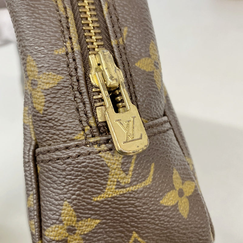 【6fe6946】ルイヴィトン ポーチ モノグラム トゥルーストワレット23 M47524 ブラウン【中古】レディース