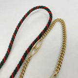 【6fe6958-k】グッチ ショルダーバッグ ラジャ 570145 レザー ブラック ゴールド金具【中古】レディース