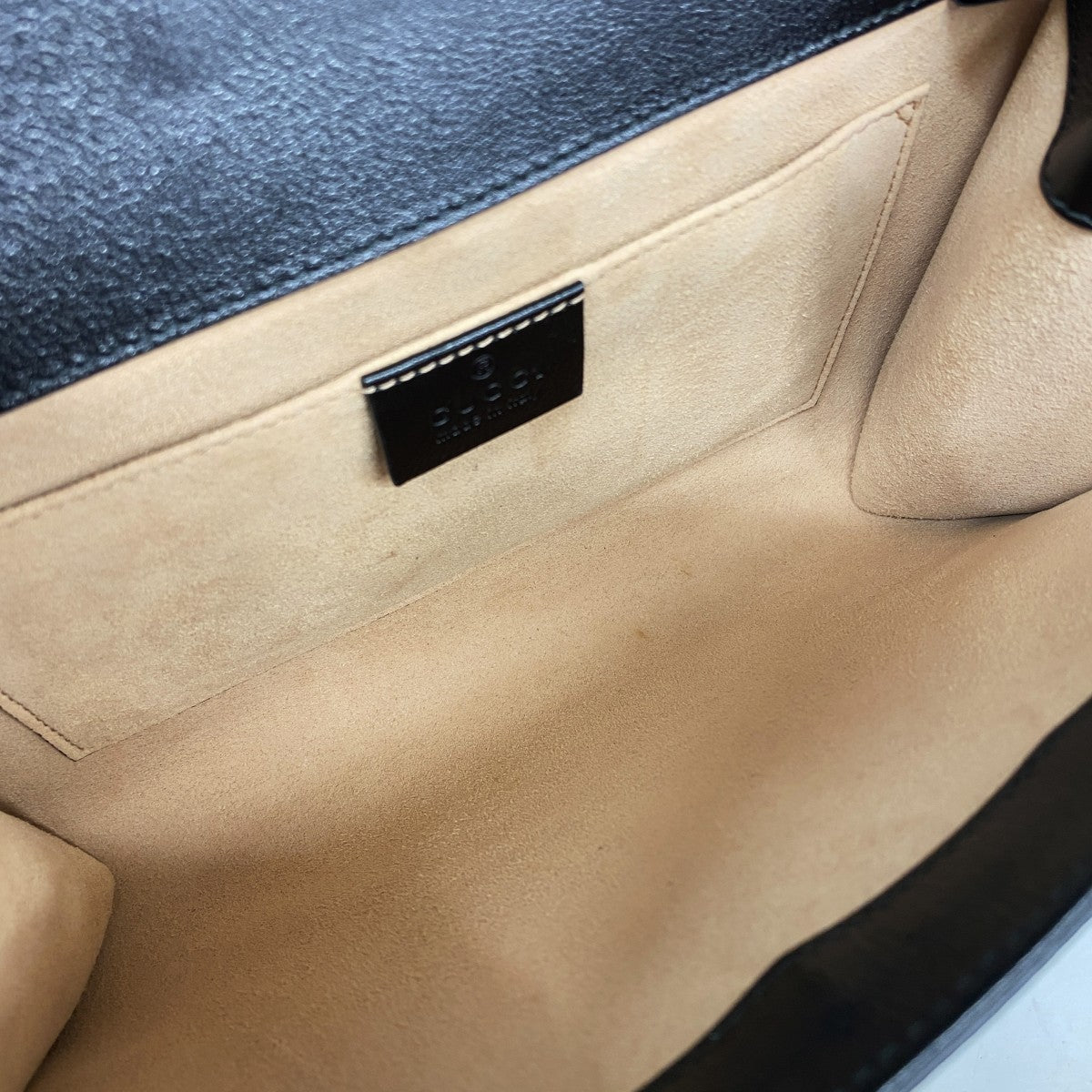 【6fe6958-k】グッチ ショルダーバッグ ラジャ 570145 レザー ブラック ゴールド金具【中古】レディース