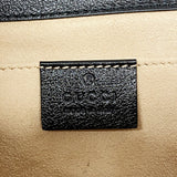【6fe6958-k】グッチ ショルダーバッグ ラジャ 570145 レザー ブラック ゴールド金具【中古】レディース