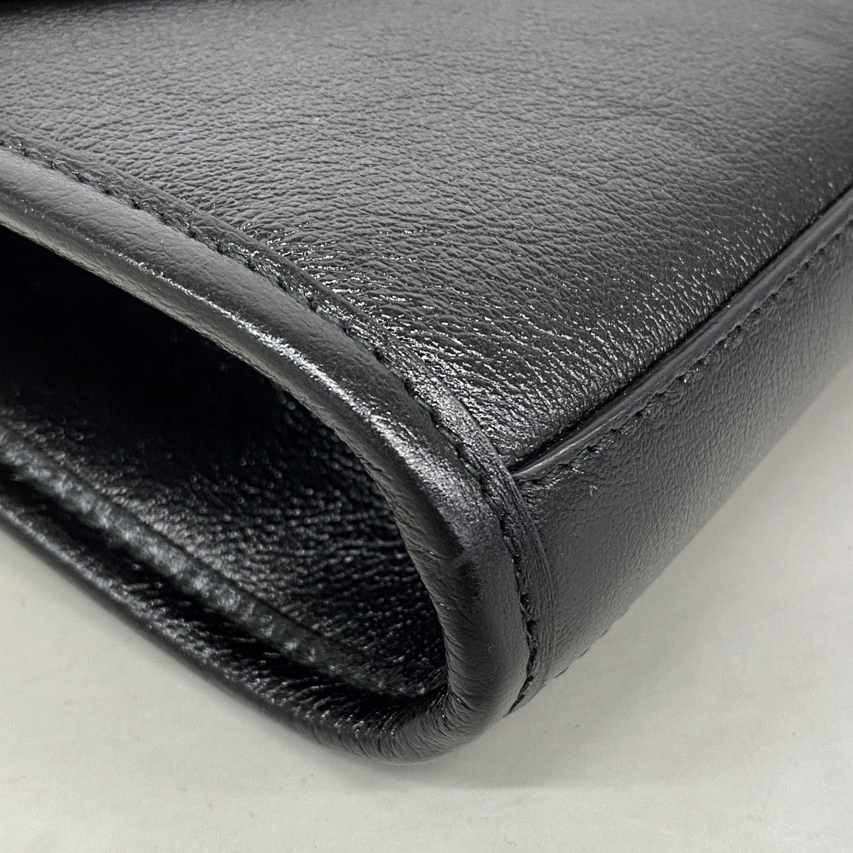 【6fe6958-k】グッチ ショルダーバッグ ラジャ 570145 レザー ブラック ゴールド金具【中古】レディース