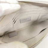 【6fe6961-k】シャネル 長財布 マトラッセ ラムスキン グレー シルバー金具【中古】レディース