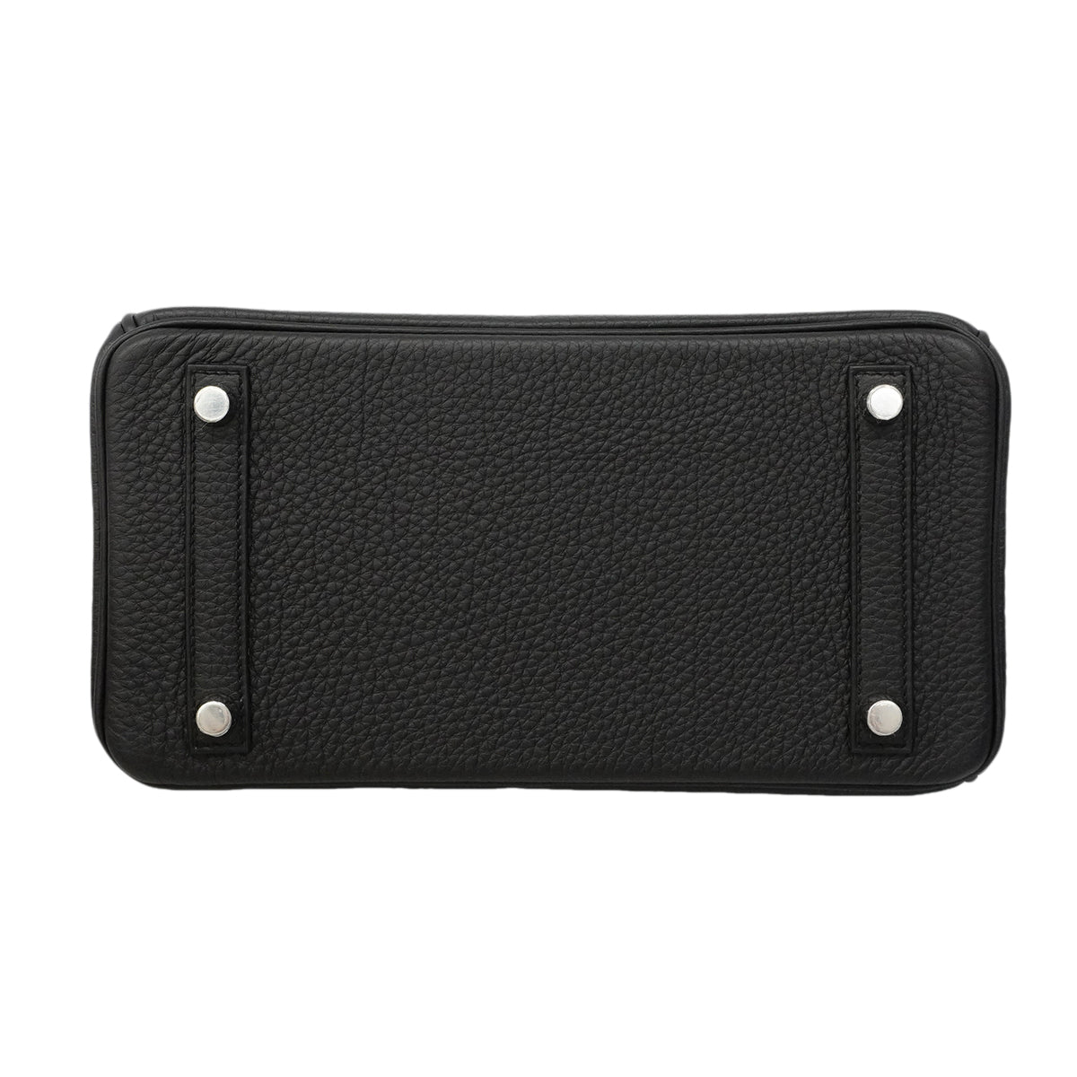 【6fe6969-g】エルメス ハンドバッグ バーキン25 トゴ ブラック シルバー金具 G刻印【中古】レディース
