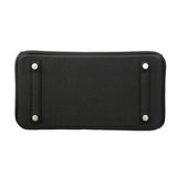 【6fe6969-g】エルメス ハンドバッグ バーキン25 トゴ ブラック シルバー金具 G刻印【中古】レディース