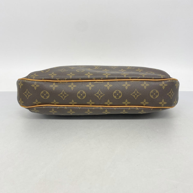 【6fe6984】ルイヴィトン ショルダーバッグ モノグラム テムズGM M56383 ブラウン【中古】レディース