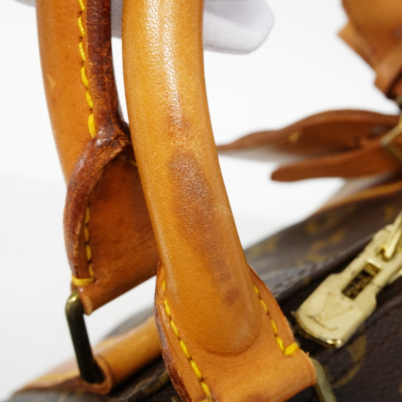 【6fe6987】ルイヴィトン ボストンバッグ モノグラム キーポル55 M41424 ブラウン【中古】メンズ レディース ユニセックス