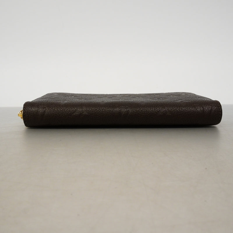 【6fe6993】ルイヴィトン 長財布 モノグラム・アンプラント ジッピーウォレット M60548 テール【中古】レディース