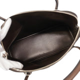 【6fe7005】エルメス ハンドバッグ ボリード31 ヴォートロイカ ショコラ シルバー金具 □K刻印【中古】レディース