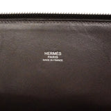 【6fe7005】エルメス ハンドバッグ ボリード31 ヴォートロイカ ショコラ シルバー金具 □K刻印【中古】レディース