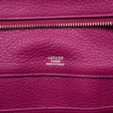 【6fe7008】エルメス ハンドバッグ アトラスト トリヨンクレマンス トスカ シルバー金具 □P刻印【中古】レディース