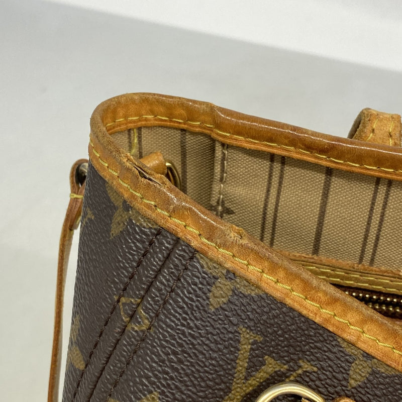 【6ga0461】ルイヴィトン トートバッグ モノグラム ネヴァーフルPM M40155 ブラウン【中古】レディース