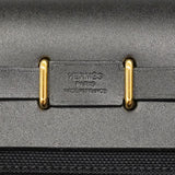 【6ga0003】エルメス ショルダーバッグ エールバッグジップミニ トワルオフィシエ ブラック ゴールド金具 K刻印【中古】レディース