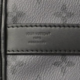 【6ga0004】ルイヴィトン ハンドバッグ モノグラム・エクリプス キーポルバンドリエール25 M46271 ブラック グレー 2wayバッグ【中古】メンズ