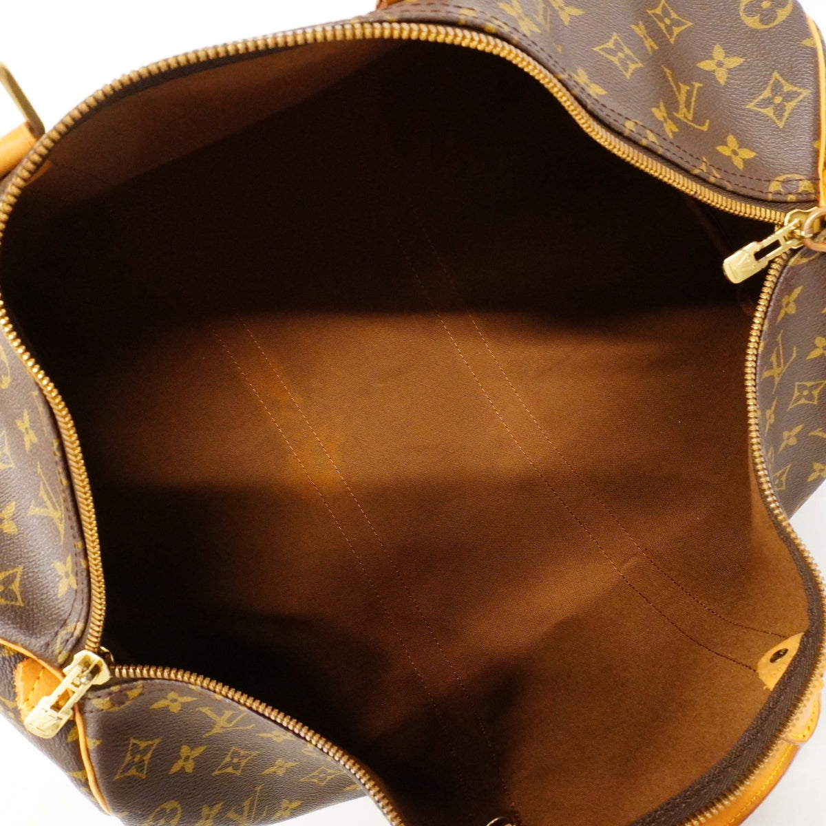 【6ga0013】ルイヴィトン ボストンバッグ モノグラム キーポル50 M41426 ブラウン【中古】メンズ レディース ユニセックス