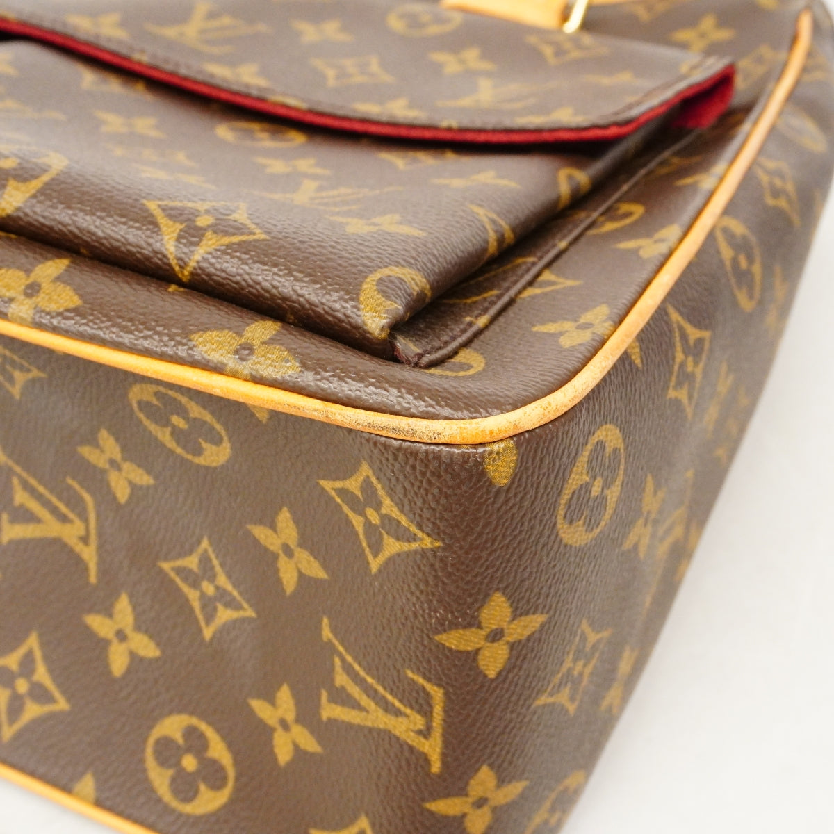 【6ga0014】ルイヴィトン トートバッグ モノグラム ミュルティプリシテ M51162 ブラウン【中古】レディース