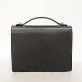 【6ga0017】ルイヴィトン ハンドバッグ エピ モンソー 28 M52792 ノワール 2wayバッグ【中古】レディース