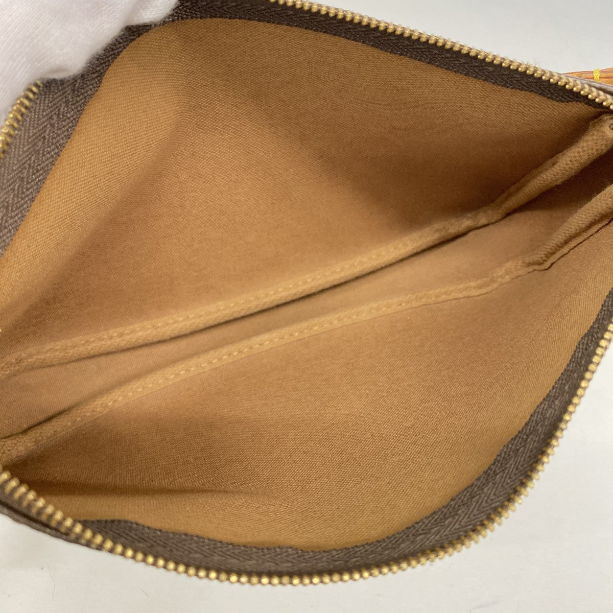 【6ga0042】ルイヴィトン ポーチ モノグラム ポシェットアクセソワール M51980 ブラウン【中古】レディース