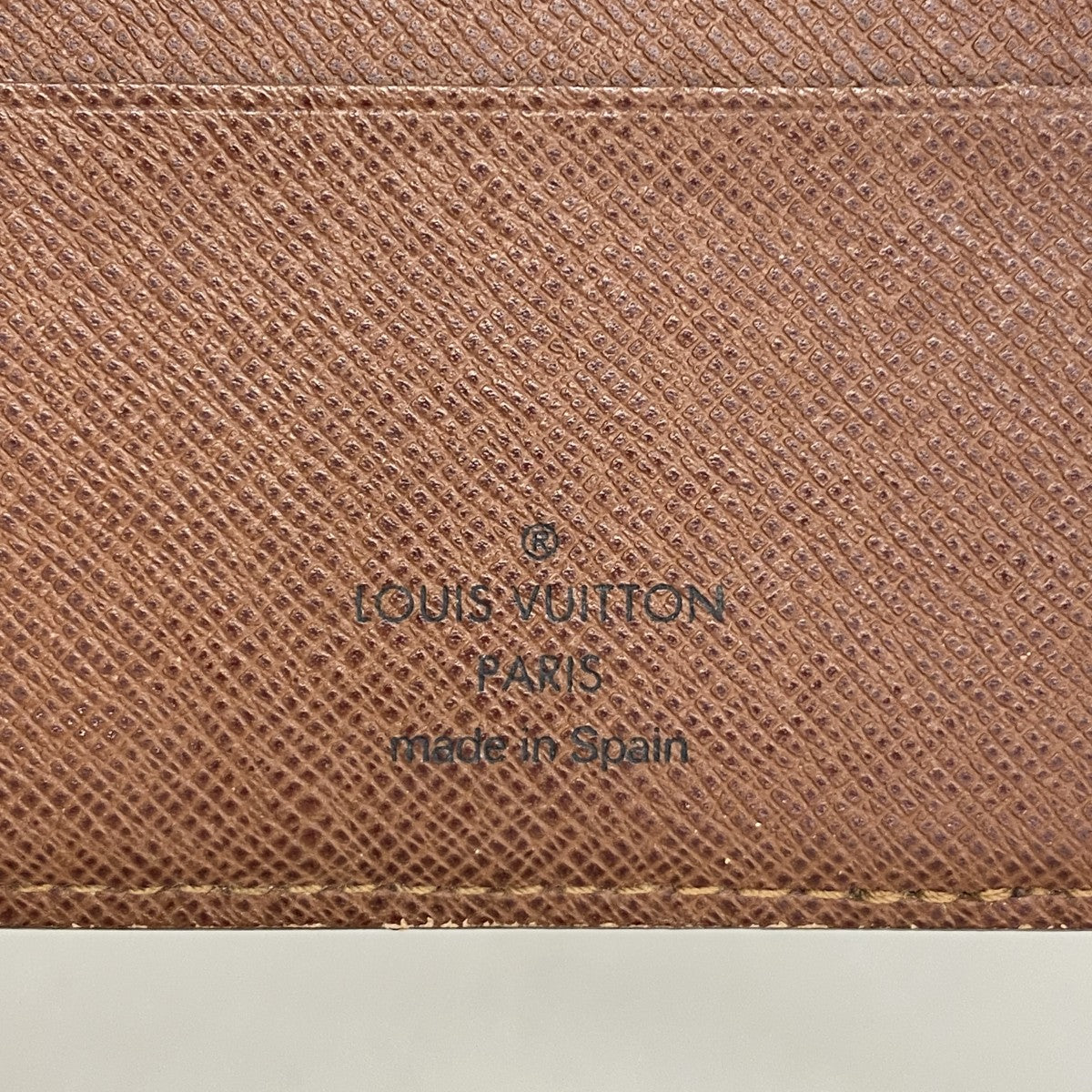 【6ga0050-k】ルイヴィトン 札入れ モノグラム ポルトビエ10カルトクレディ M60883 ブラウン【中古】メンズ