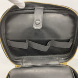 【6ga0059-k】シャネル バニティバッグ キャビアスキン ブラック ゴールド金具 2wayバッグ【中古】レディース