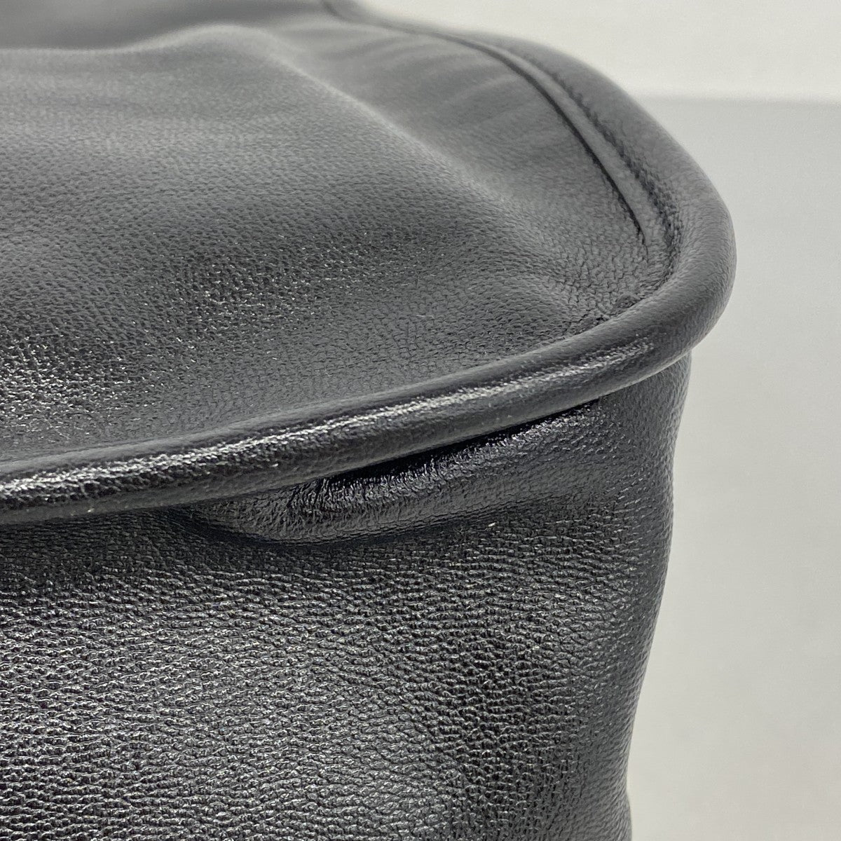 【6ga0061-k】グッチ トートバッグ ホースビット 623694 レザー ブラック ゴールド金具【中古】レディース