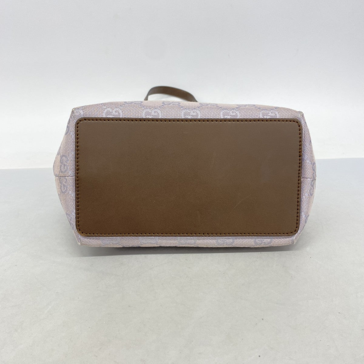 【6ga0062-k】グッチ トートバッグ GGキャンバス 31244 キャンバス パープル シルバー金具【中古】レディース