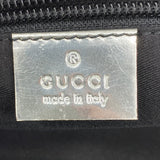 【6ga0064-k】グッチ ハンドバッグ GGキャンバス 131223 ナイロンキャンバス シルバー シルバー金具【中古】レディース