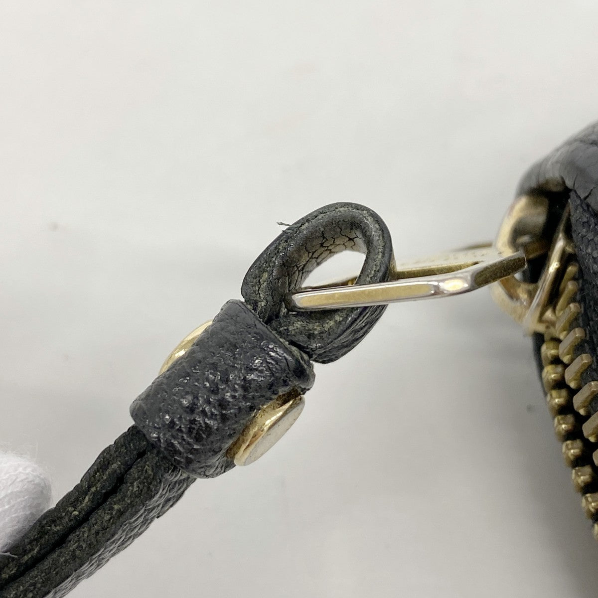 【6ga0068-k】ルイヴィトン 長財布 モノグラム・アンプラント ジッピーウォレット M61864 ノワール【中古】レディース