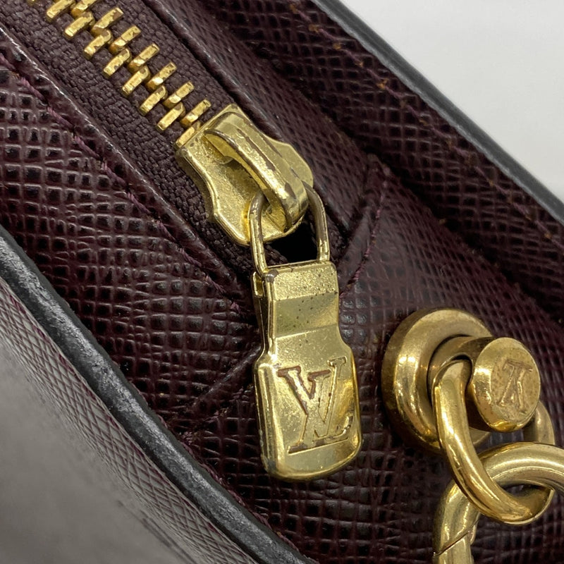 【6ga0069-k】ルイヴィトン クラッチバッグ タイガ バイカル M30186 アカジュー【中古】メンズ