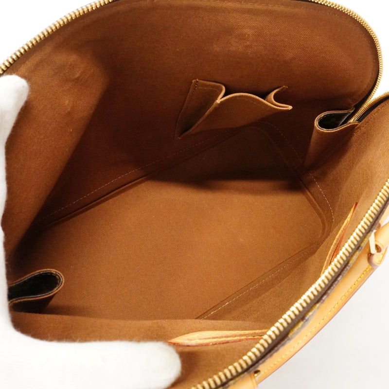 【6ga0077】ルイヴィトン ハンドバッグ モノグラム アルマ M51130 ブラウン【中古】レディース
